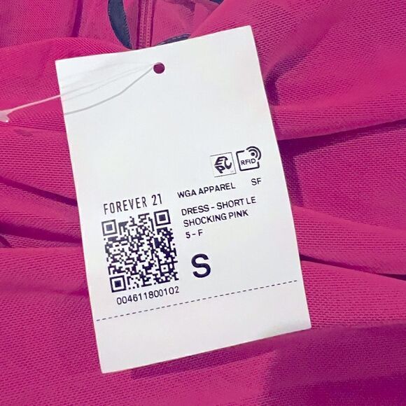 Forever 21 Crisscross Heather Mini Dress Pink Size Small (S) - Picture 5 of 9